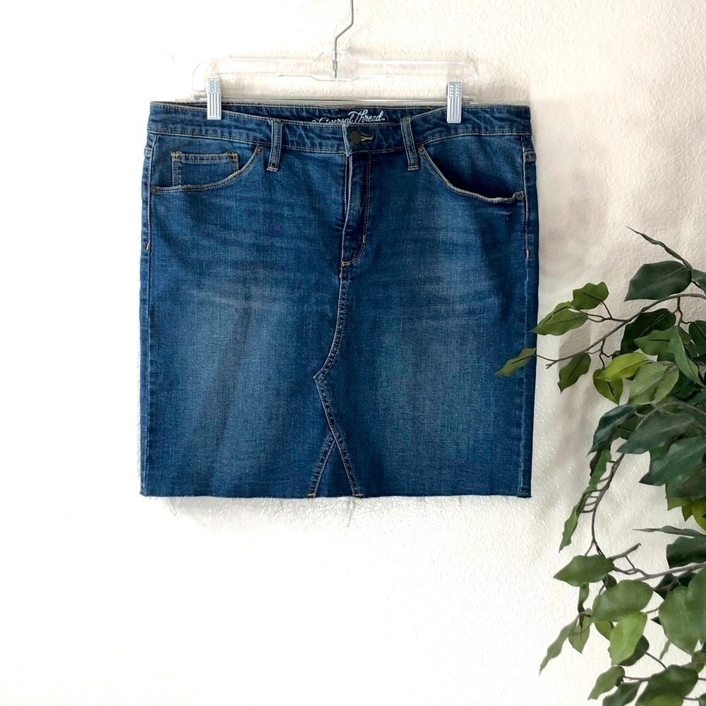 PLUS Universal Thread Denim Skirt